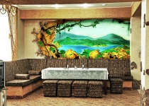 Зал Пещера Сауна Аврора Новосибирск, Панфиловцев, 53а